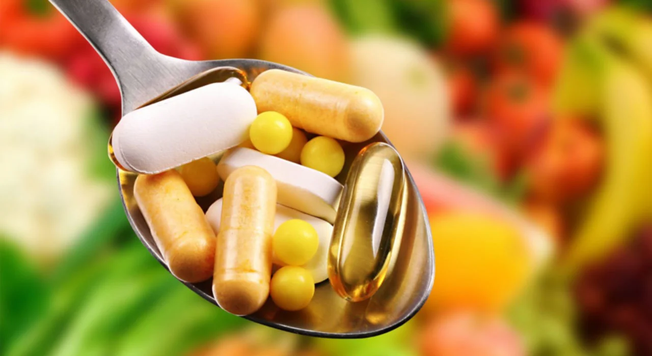 Pó de proteína com colher medidora